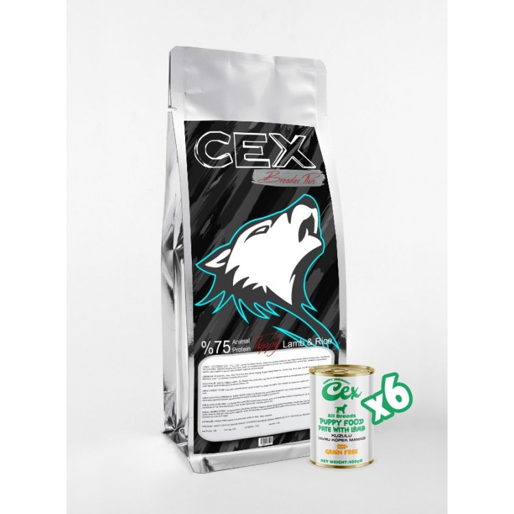 Cex Breeder Plus Puppy Lamb Kuzu Etli Köpek Maması 15 Kg