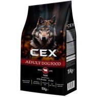 Cex Kuzu Etli Köpek Maması 15 Kg + 1Adet Cex 400 Gr Konserve