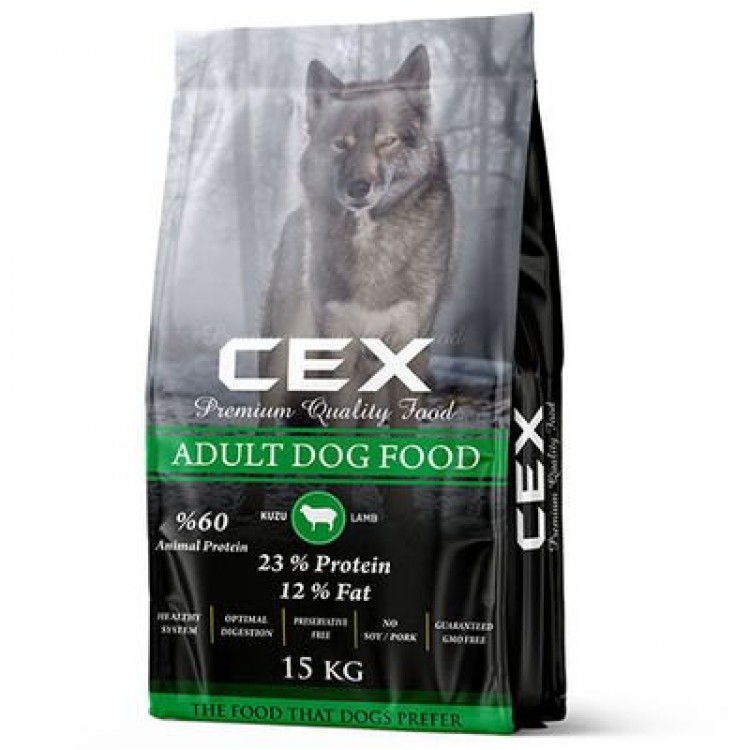 Cex Premium Kuzu Etli Köpek Maması 15 Kg Cex Premium Kuzu Etli Köpek Maması 15 Kg