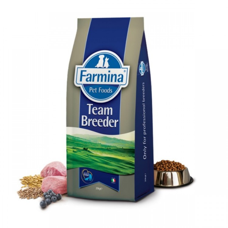 ND TEAM BREEDER SALMON, SPELT, OATS AND TROPICAL FRUITS ADULT MEDIUM & MAXI