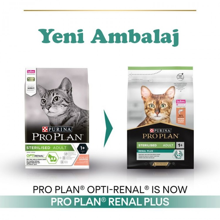 Pro Plan Kısırlaştırılmış Somon Balıklı Kedi Maması 10 Kg