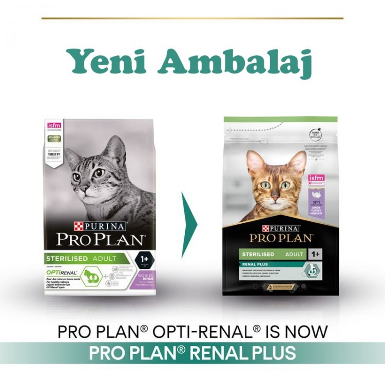 Pro Plan Kısırlaştırılmış Hindi Etli Kedi Maması 10 Kg