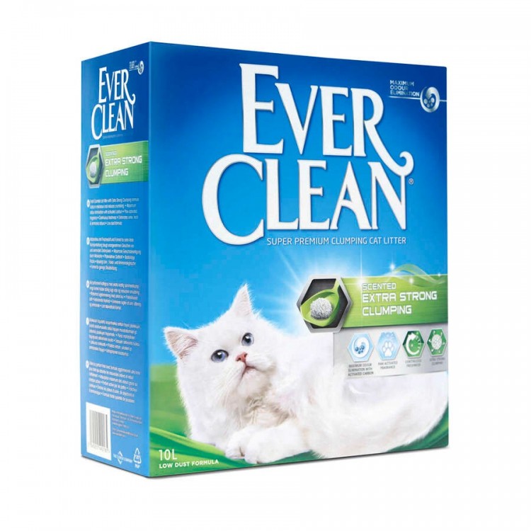 Ever Clean Extra Strong Scented (Ekstra Güçlü) Kokulu Kedi Kumu 10 Lt