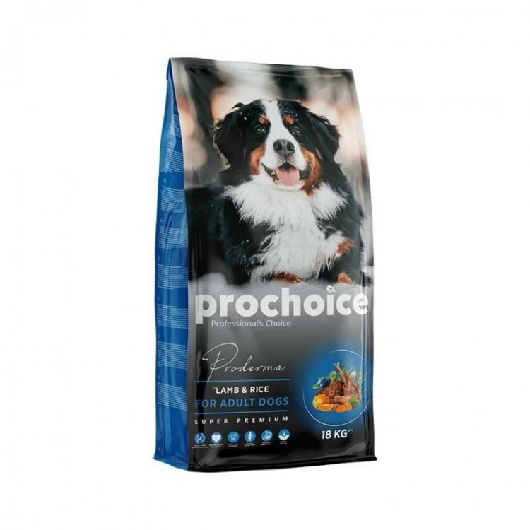 Pro Choice Proderma Kuzu Etli Köpek Maması 18 Kg Pro Choice Proderma Kuzu Etli Köpek Maması 18 Kg
